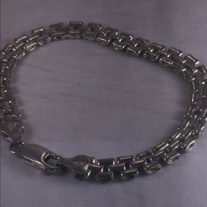 Sterling Silver Bismark Chain Bracelet